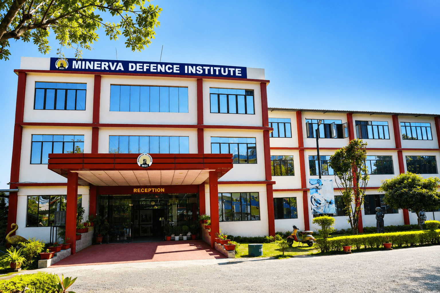 Minerva Defence Institute campus building